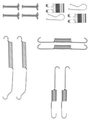 HELLA PAGID Tarvikesarja, jarrukengät 8DZ 355 201-031